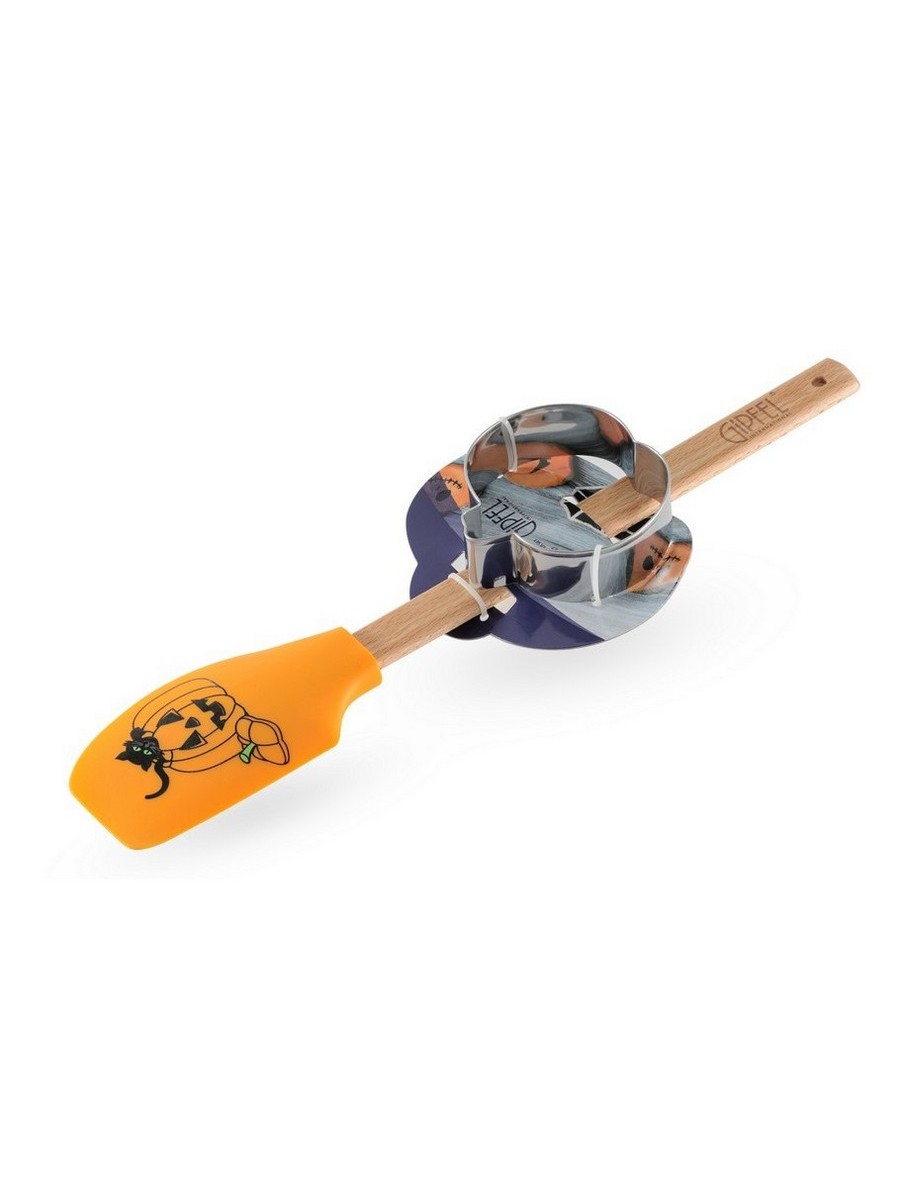 Набор для выпечки Gipfel Pumpkin 2617 с лопаткой и формой 7,2x7,5x2,4 см фото