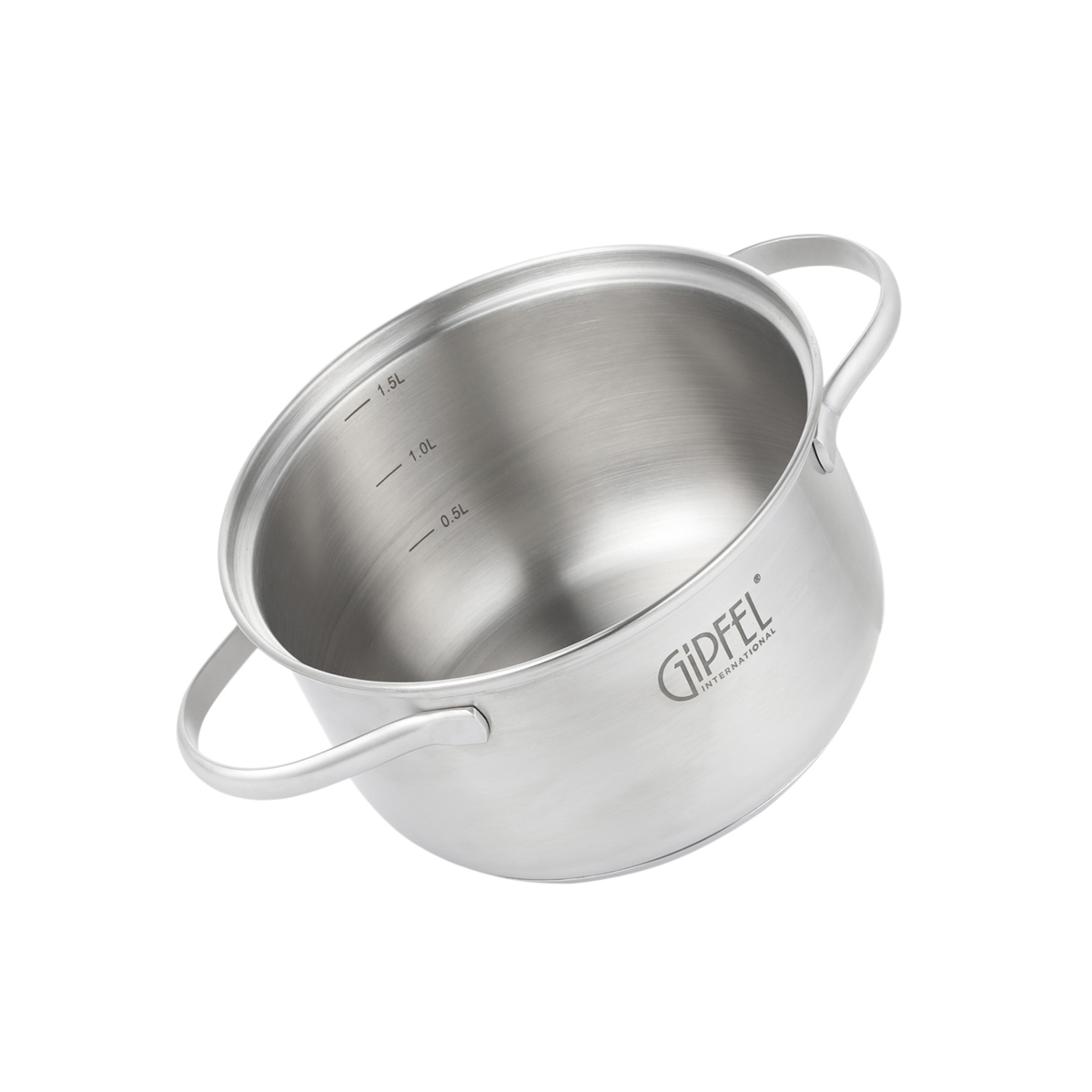 Кастрюля из нержавеющей стали Gipfel Azalea 51059 16 см/1,5 л фото