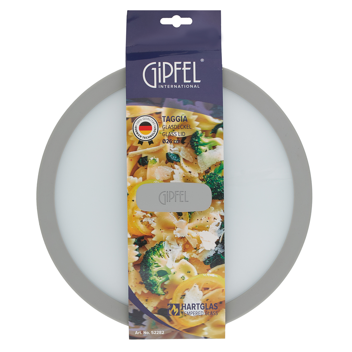 Крышка стеклянная Gipfel Taggia 52282 26 см фото