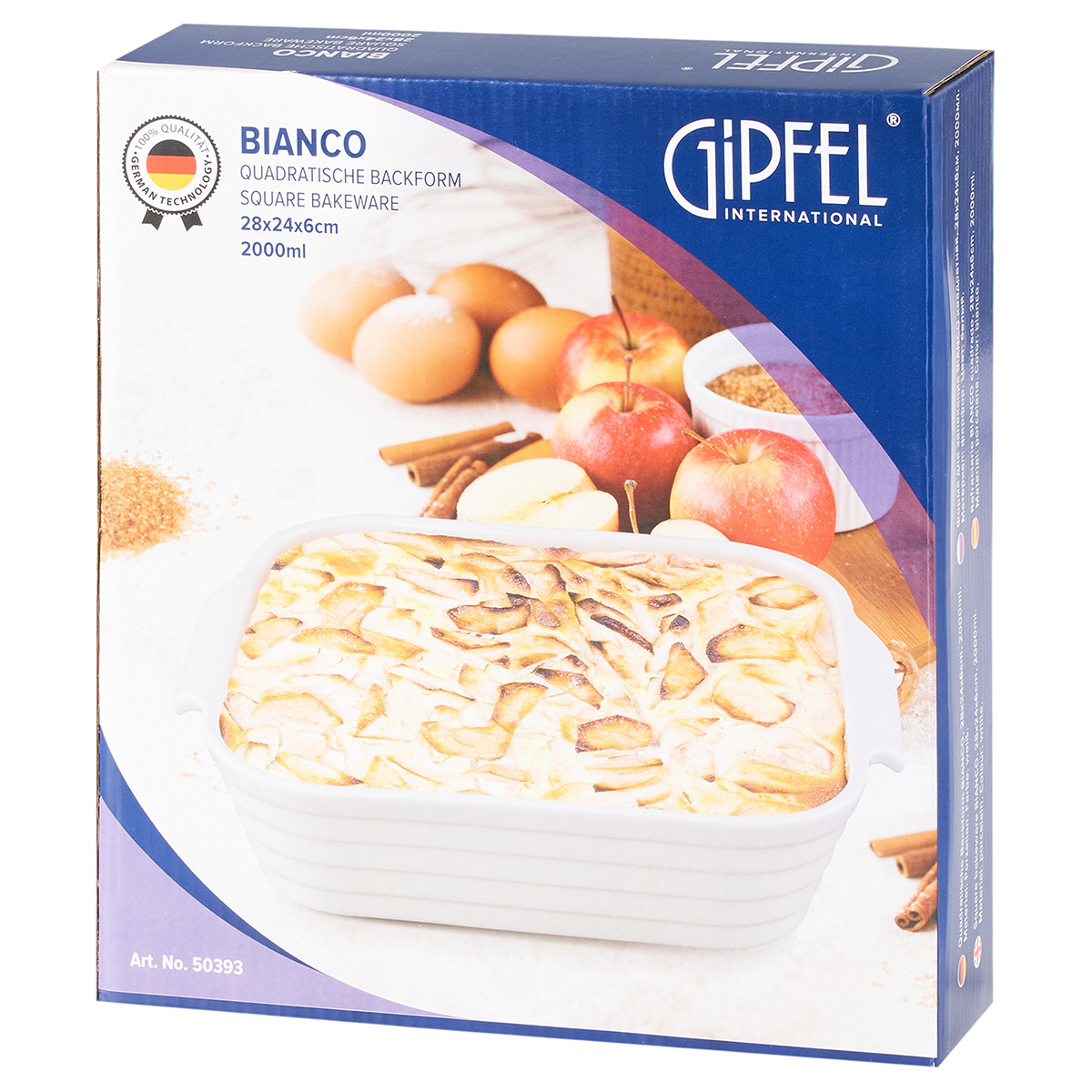 Форма для запекания Gipfel Bianco 50393 2 л/28x24x6 см фото