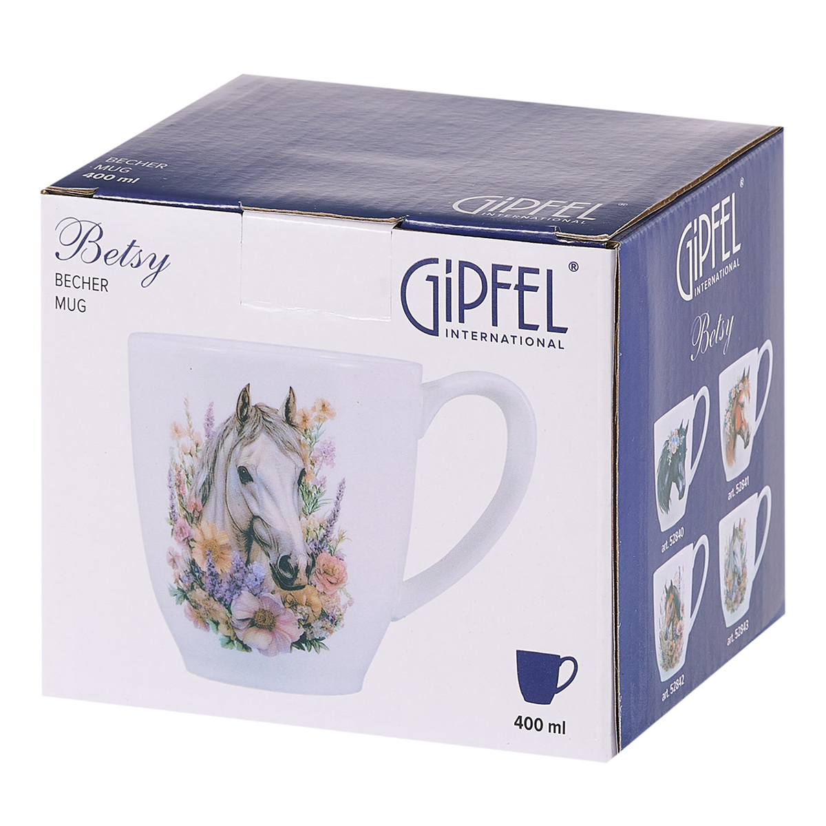 Кружка Gipfel Betsy 52843 400 мл фото
