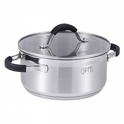 Кастрюля из нержавеющей стали Gipfel Metropole 1733 18 см/1,8 л