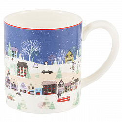Фарфоровая кружка Gipfel Christmas 42943 350 мл