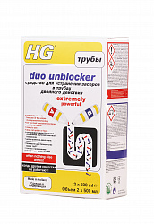 Средство для устранения засоров в трубах двойного действия HG 343100161