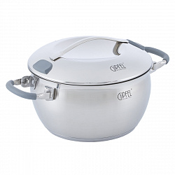 Кастрюля из нержавеющей стали Gipfel Hessen 52620 20 см/2,5 л