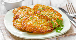 Драники картофельные - классический рецепт на сковороде