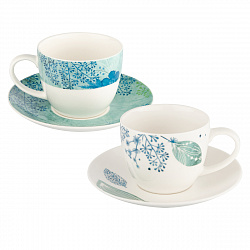 Чайная пара Gipfel Blue Lagoon 42248 4 предмета