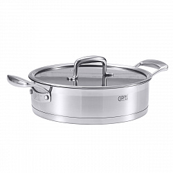 Сотейник из нержавеющей стали Gipfel Prestige 52008 26 см/3 л