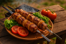Классический шашлык из свинины с луком: секрет мягкости и аромата