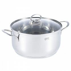 Кастрюля из нержавеющей стали Gipfel Sofia 2319 24 см/4,7 л