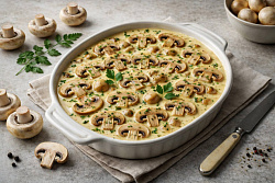 Рецепт жюльена с курицей и грибами: пошаговое приготовление в духовке
