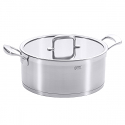Кастрюля из нержавеющей стали Gipfel Prestige 1237 28 см/6,7 л